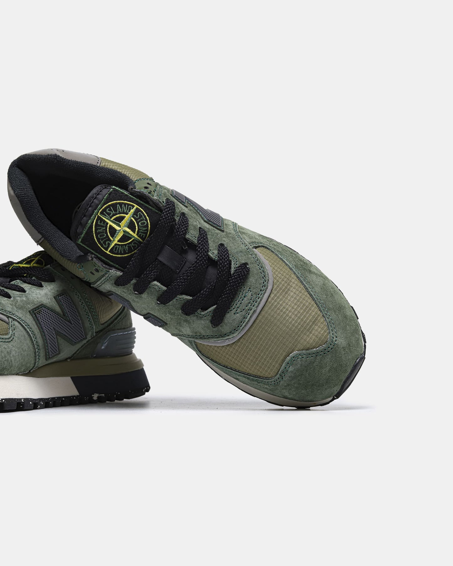 New Balance 574 Legacy x Stone Island Dark Green