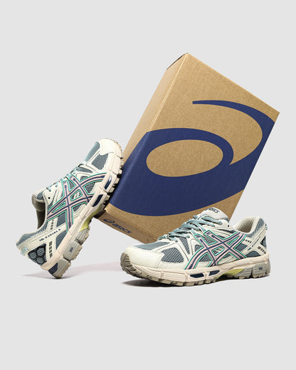 Asics Gel-Kahana 8 Khaki Blue Marathon Running