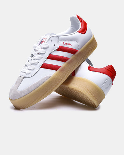 Adidas Samba Platform White Red