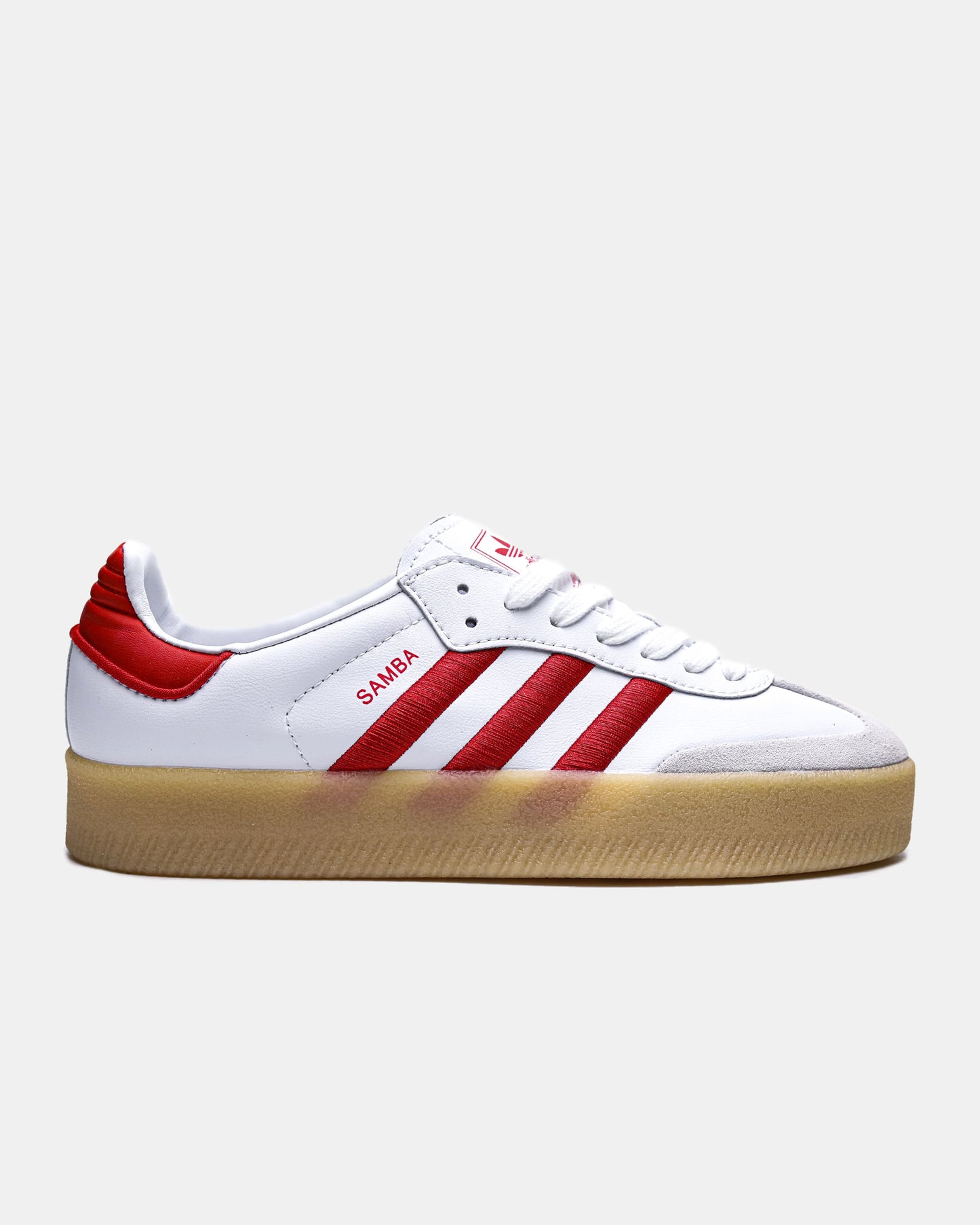 Adidas Samba Platform White Red