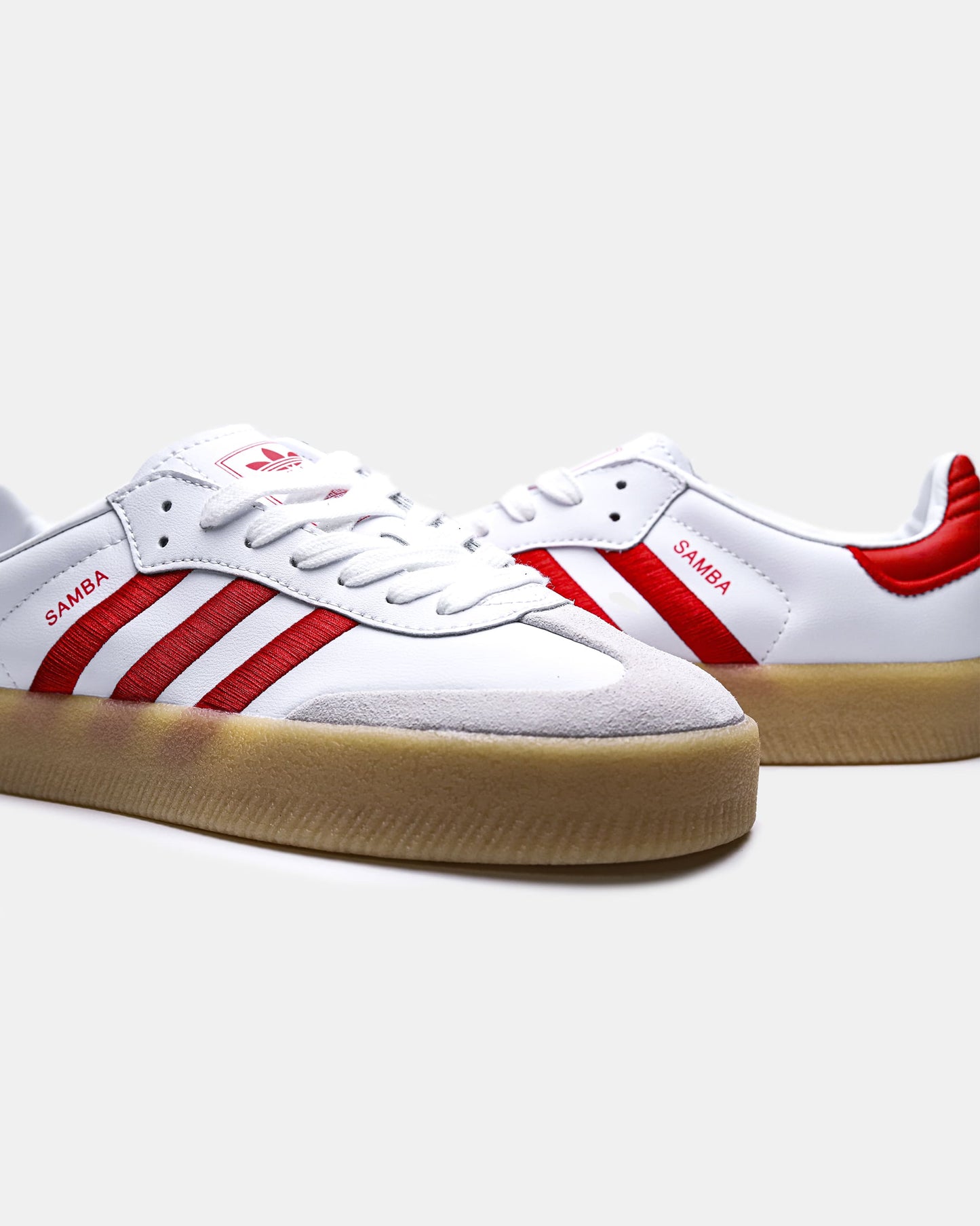 Adidas Samba Platform White Red