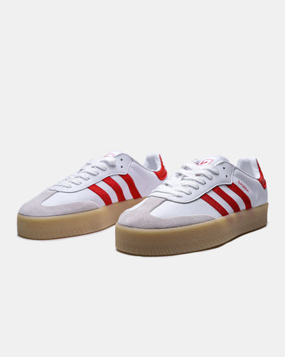 Adidas Samba Platform White Red