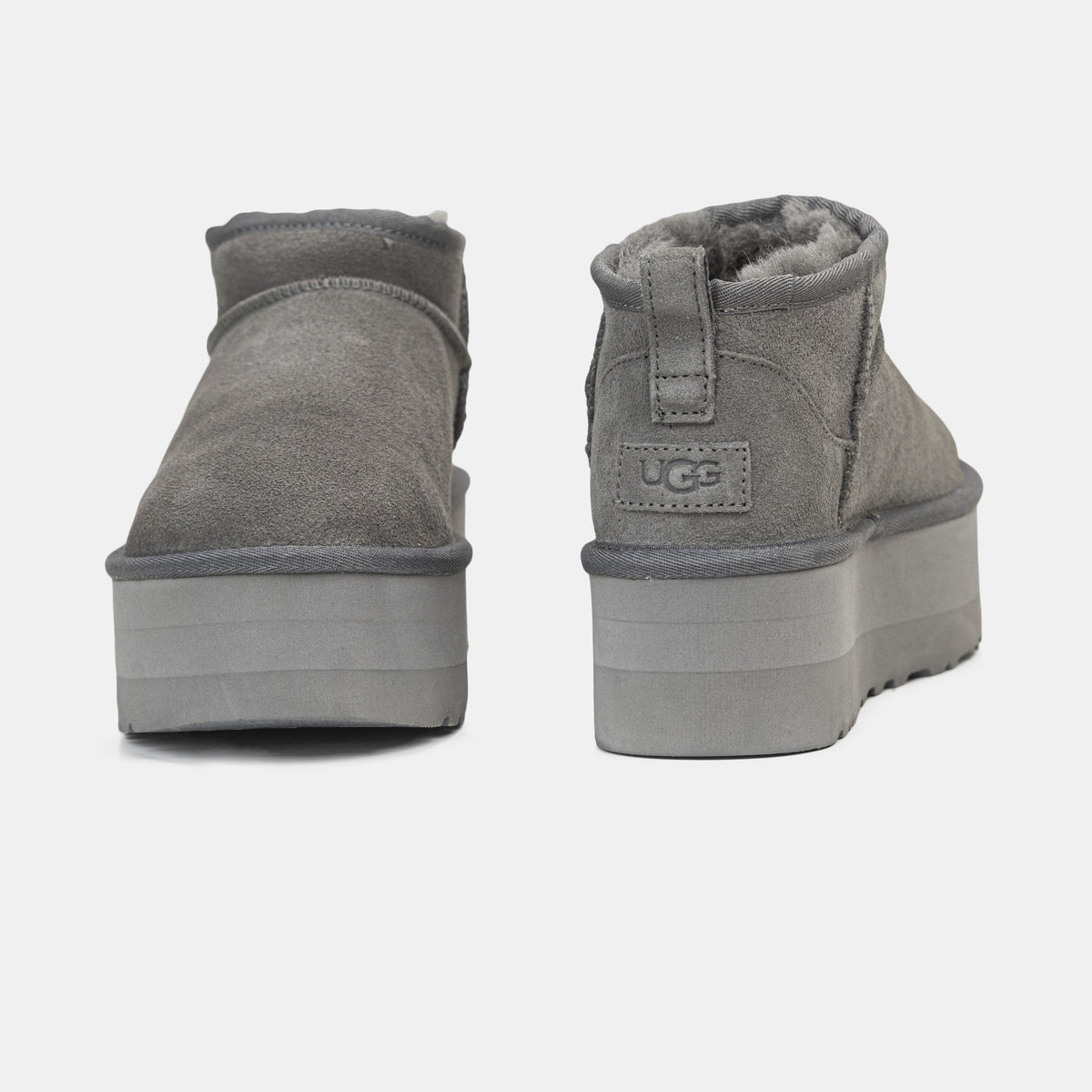 UGG Ultra Mini Platform Light Grey