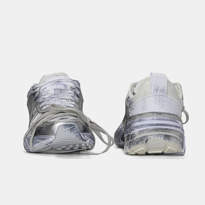 Nike Runntek V2K White Silver Custom