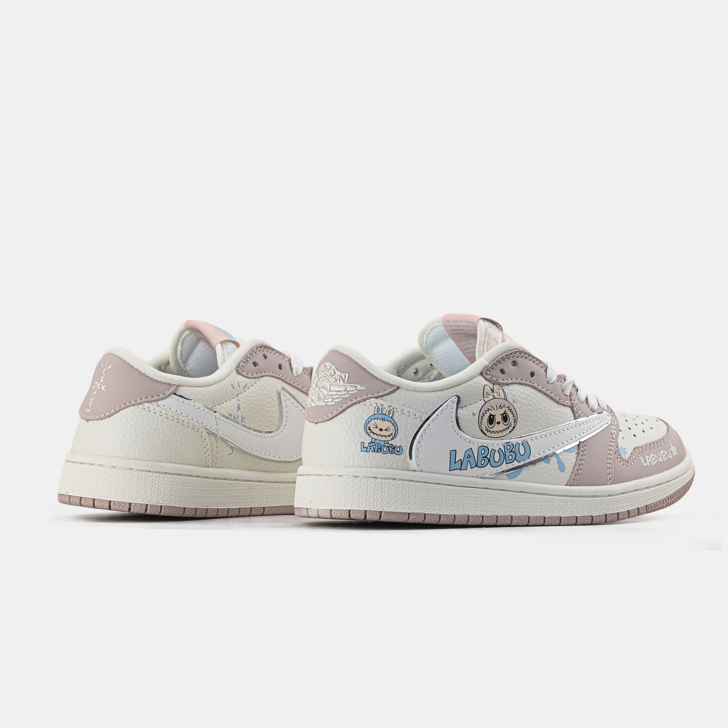 Nike Air Jordan 1 x Travis Scott x Labubu Pink