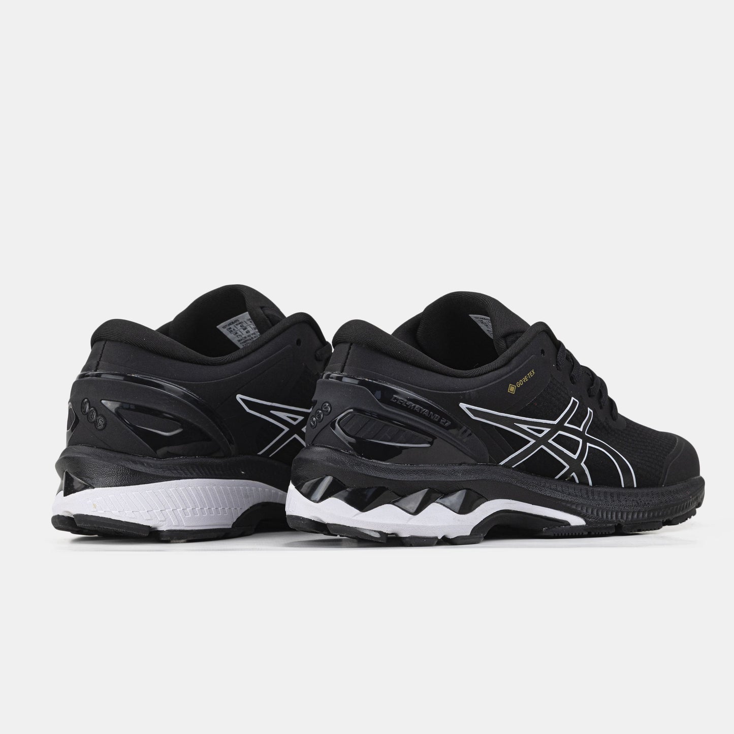 Asics Gel-Kayano 27 Gore-Tex Black White