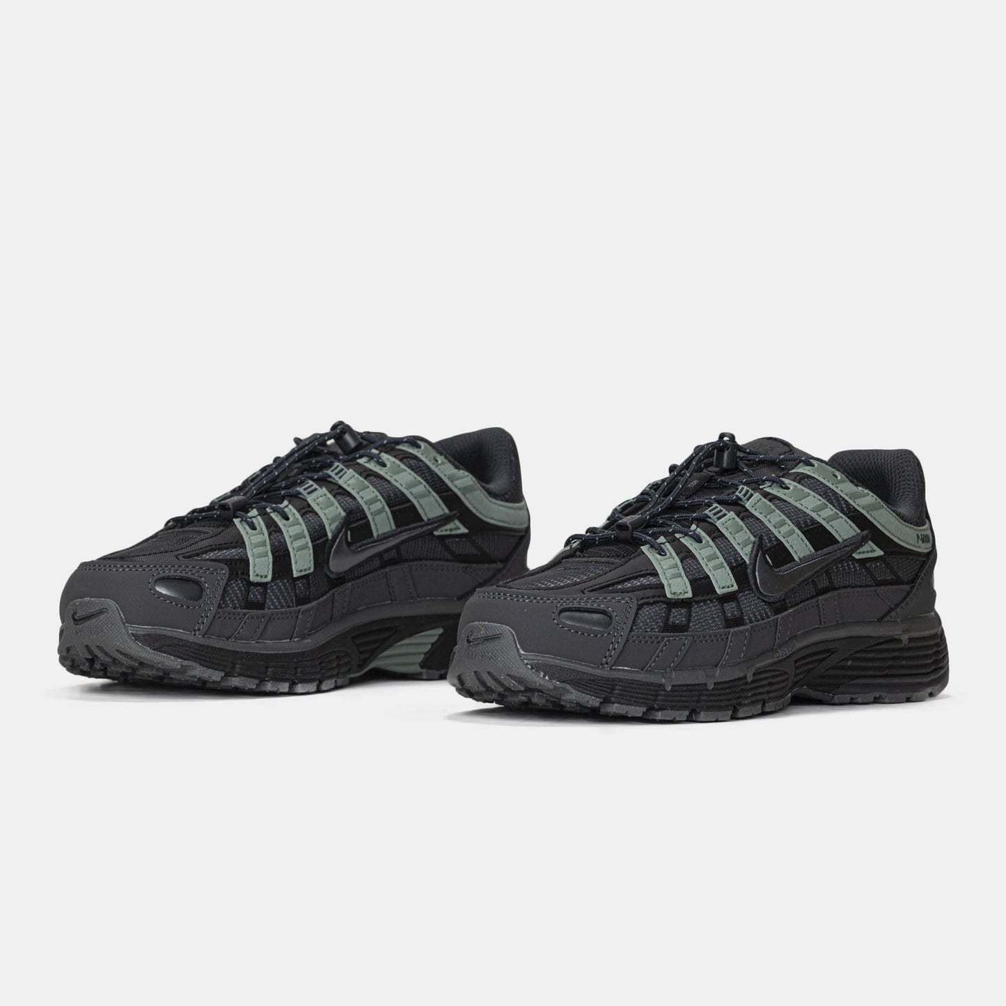 Nike P-6000 Anthracite Dark Smoke Grey Clay Green Iron Grey