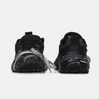 Nike Runntek V2K Black Silver Custom 2.0