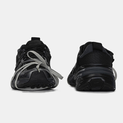 Nike Runntek V2K Black Silver Custom
