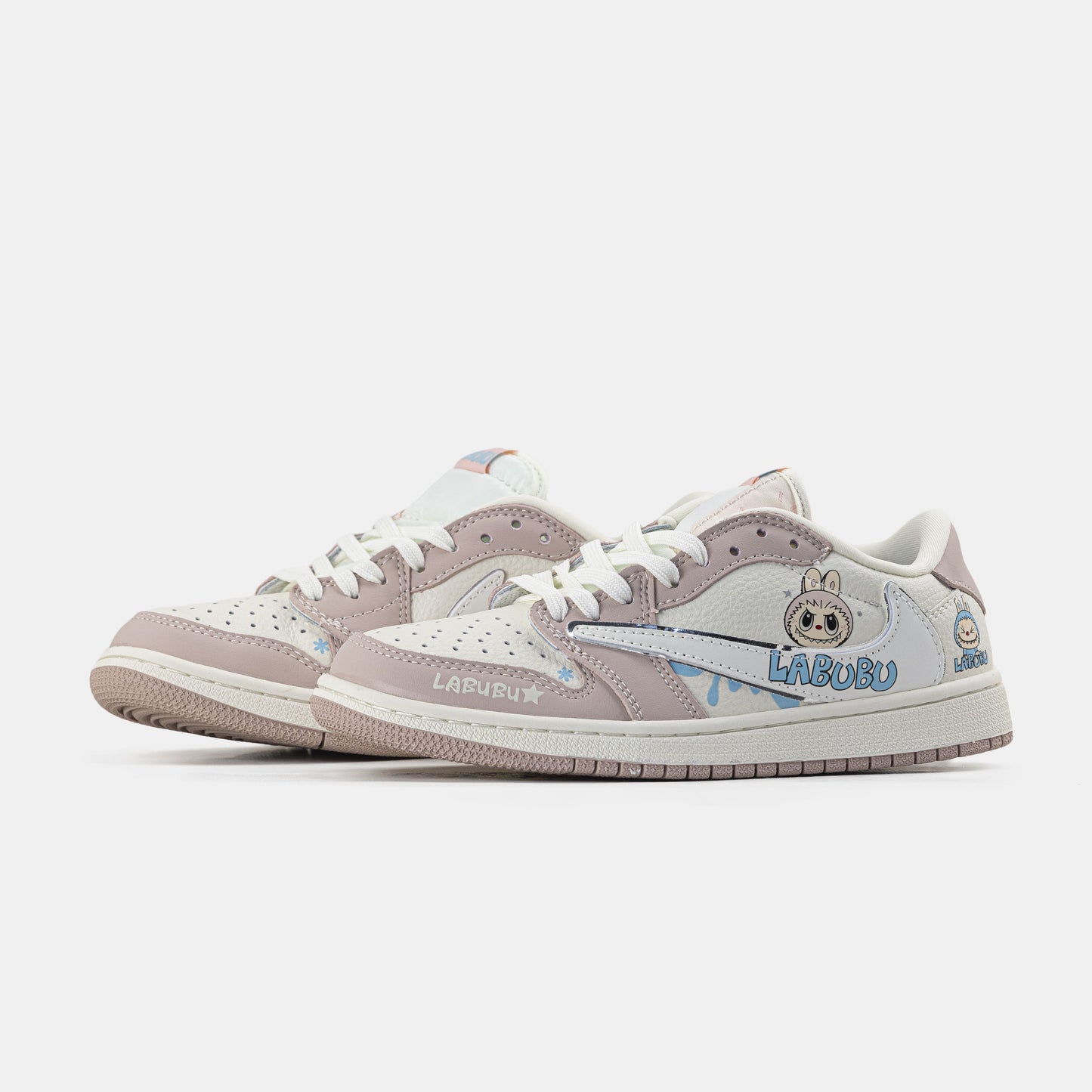 Nike Air Jordan 1 x Travis Scott x Labubu Pink
