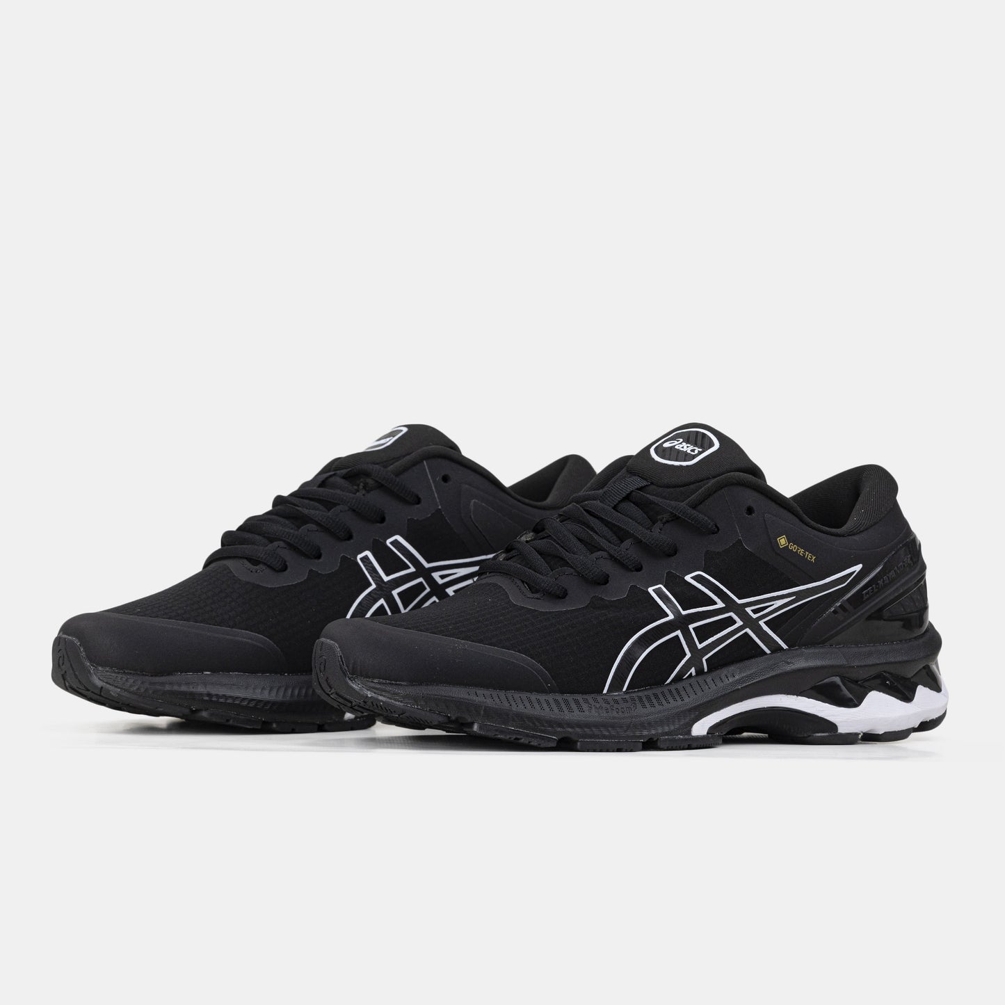 Asics Gel-Kayano 27 Gore-Tex Black White