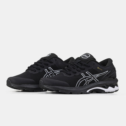 Asics Gel-Kayano 27 Gore-Tex Black White