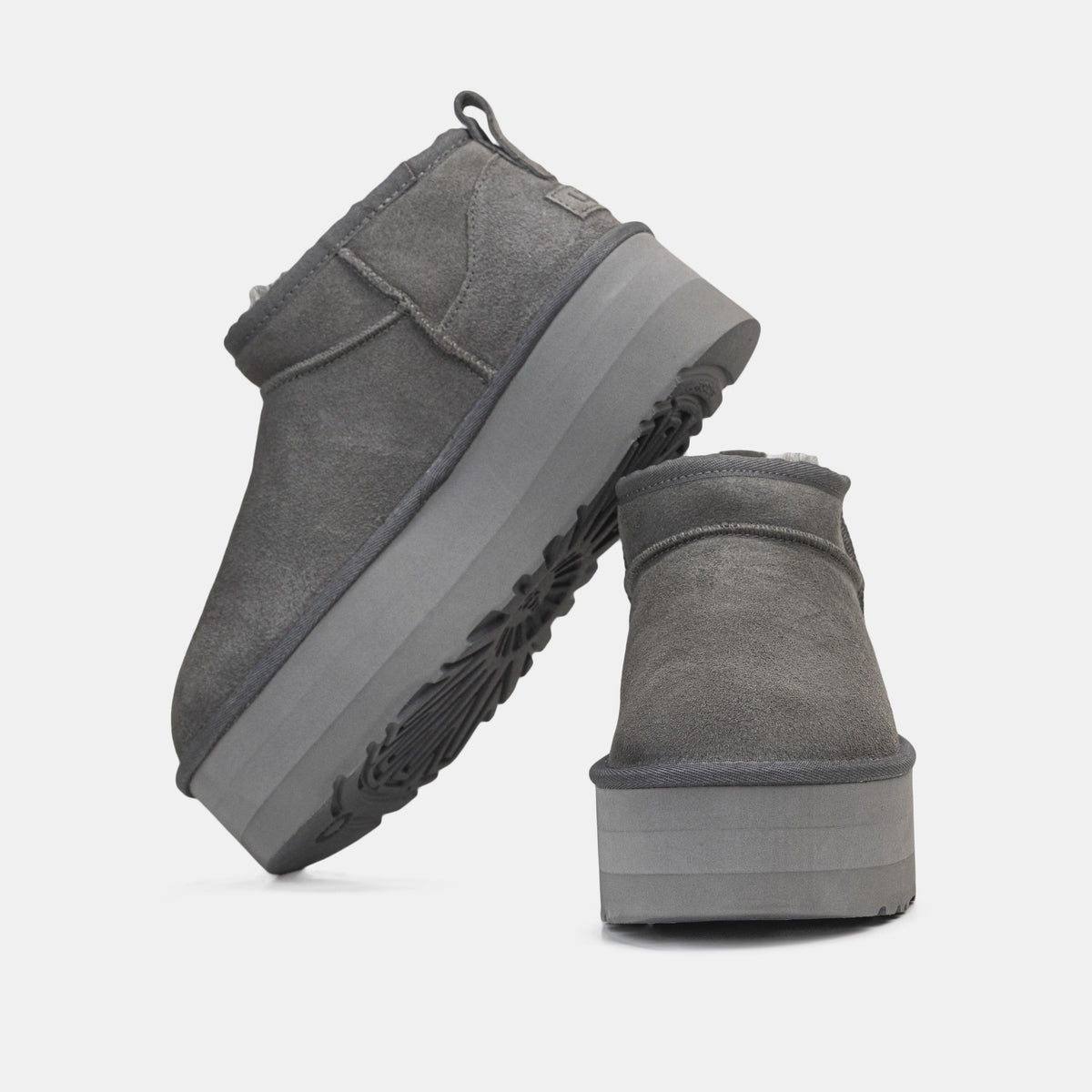 UGG Ultra Mini Platform Light Grey