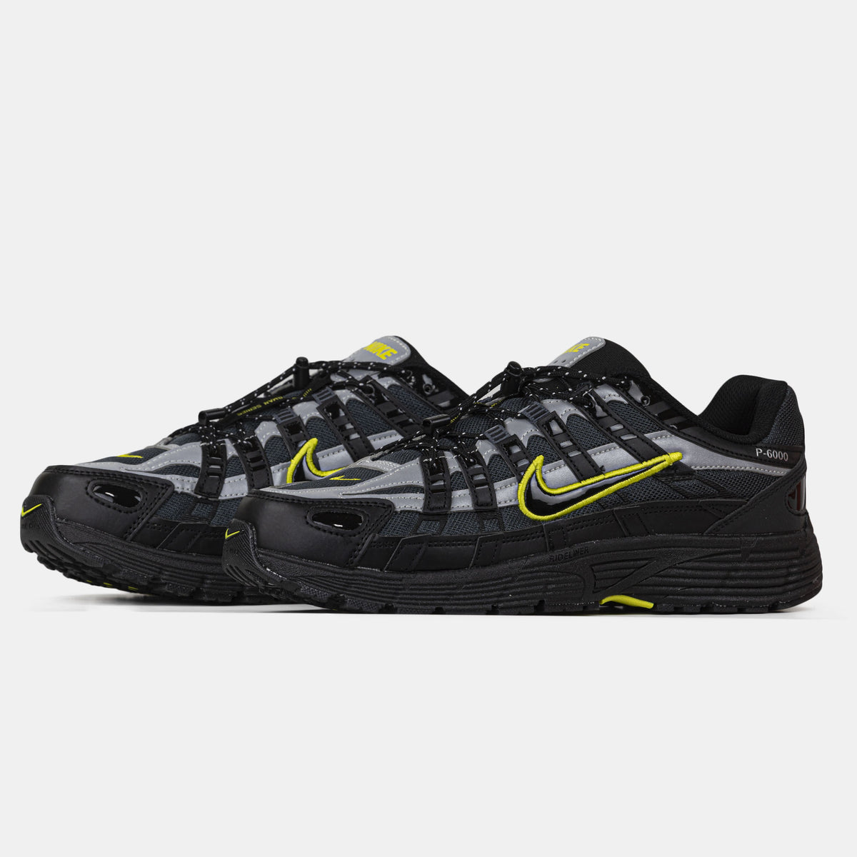 Nike P-6000 Black White Yelllow