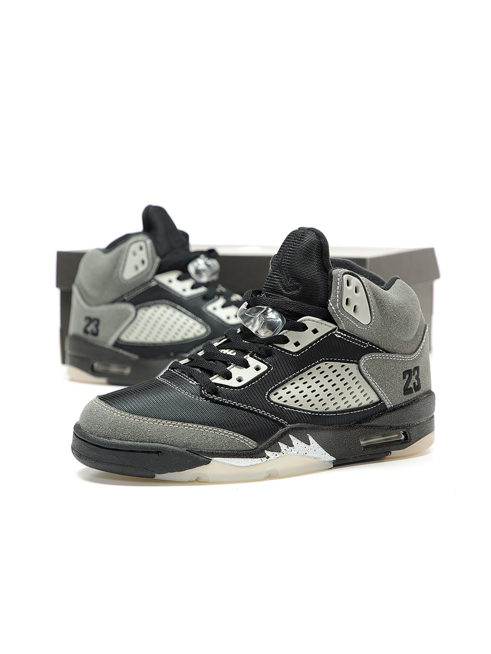 Nike Air Jordan 5 Black Grey