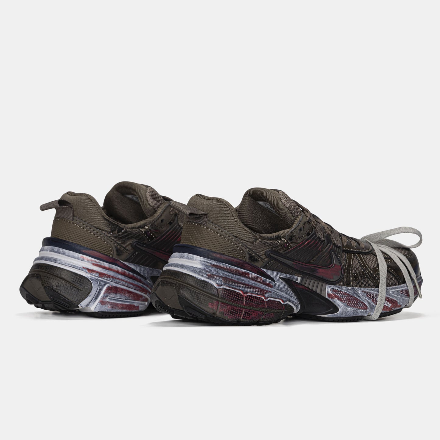 Nike V2K Runtekk Mink Brown Custom