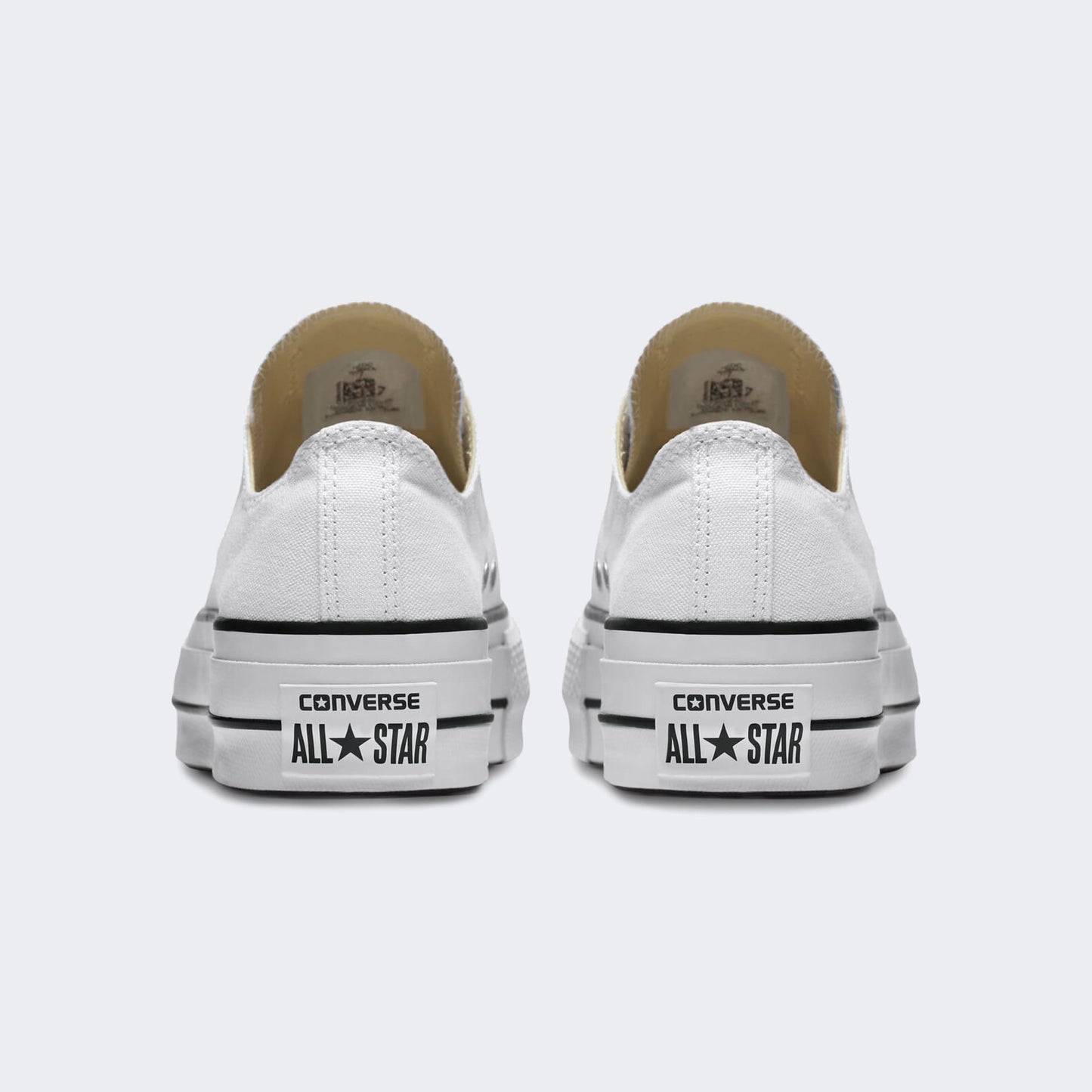 Converse All Star Low Platform White