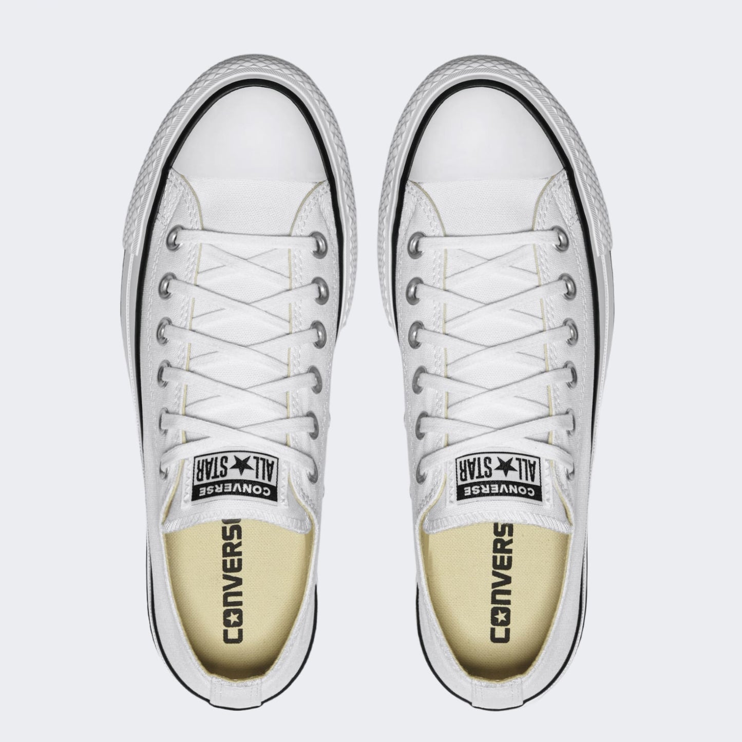 Converse All Star Low Platform White