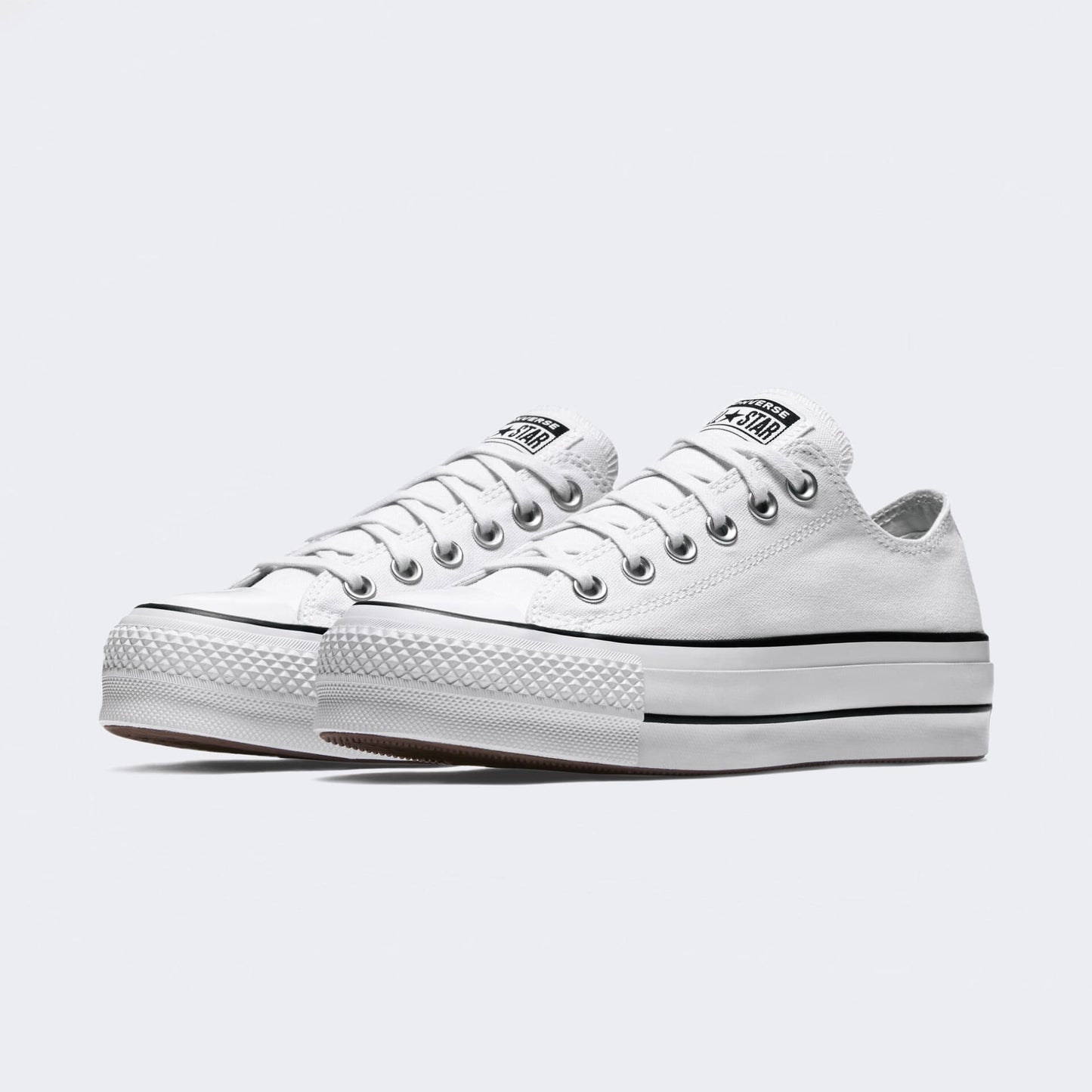 Converse All Star Low Platform White