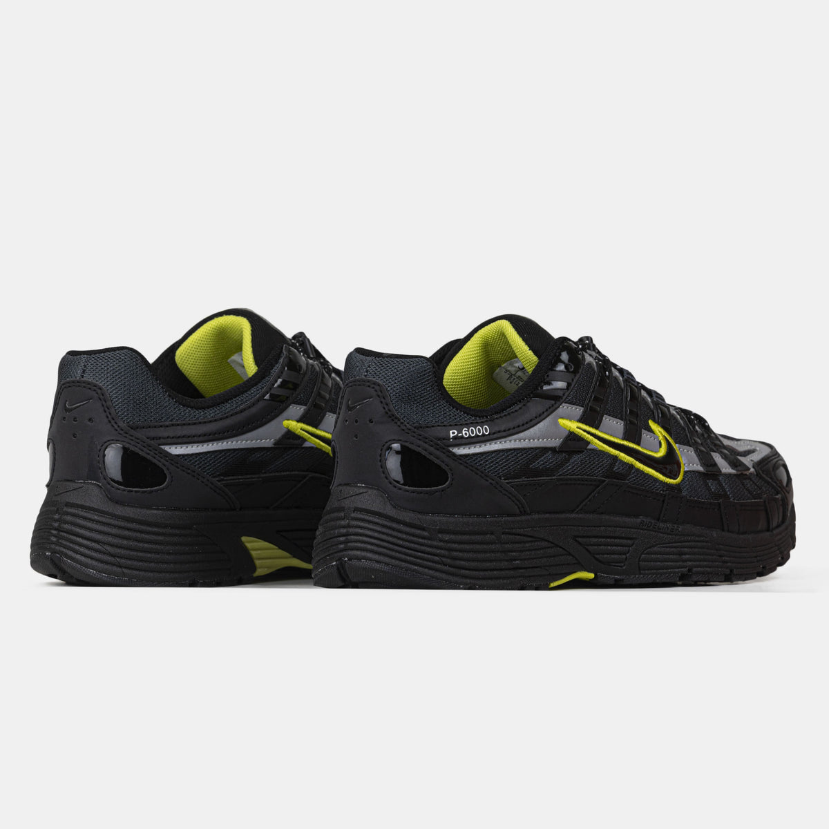 Nike P-6000 Black White Yelllow