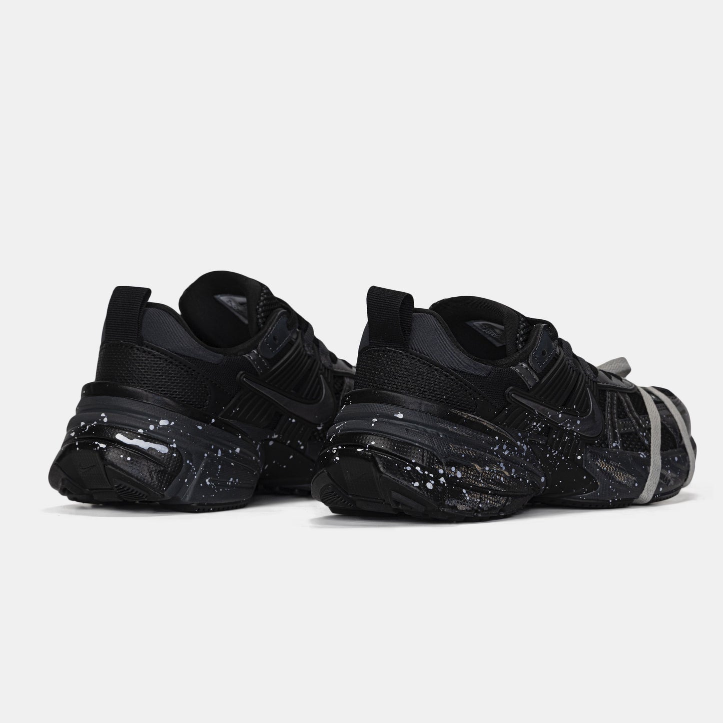 Nike Runntek V2K Black Silver Custom 2.0