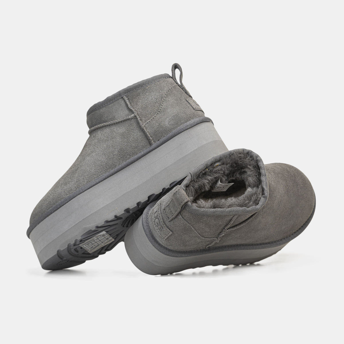 UGG Ultra Mini Platform Light Grey