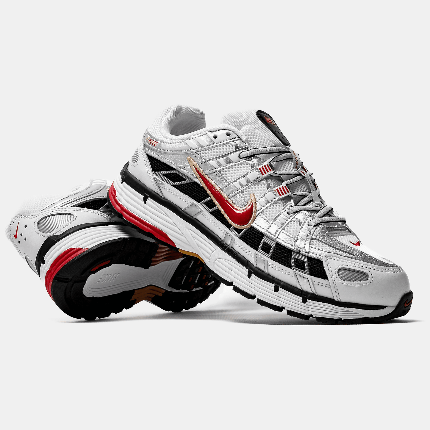 Nike P-6000 Platinum Varsity Red