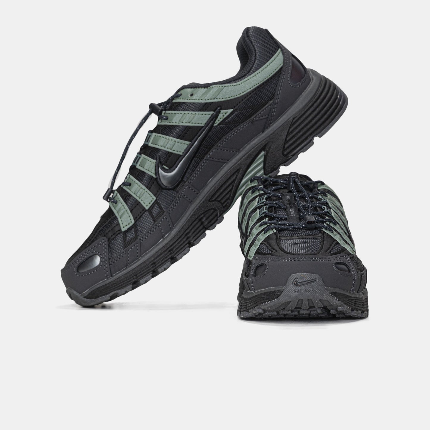 Nike P-6000 Anthracite Dark Smoke Grey Clay Green Iron Grey