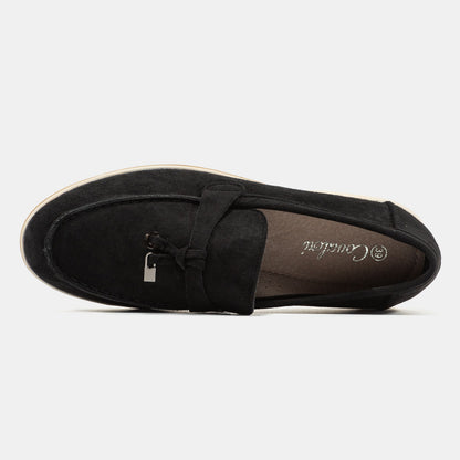 No Brand Loafers Black Suede 2988