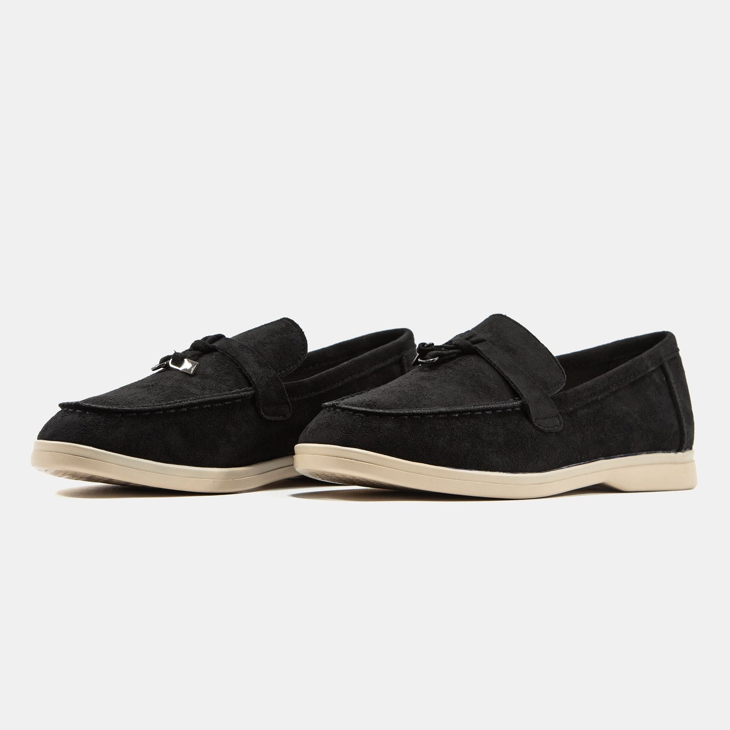 No Brand Loafers Black Suede 2988