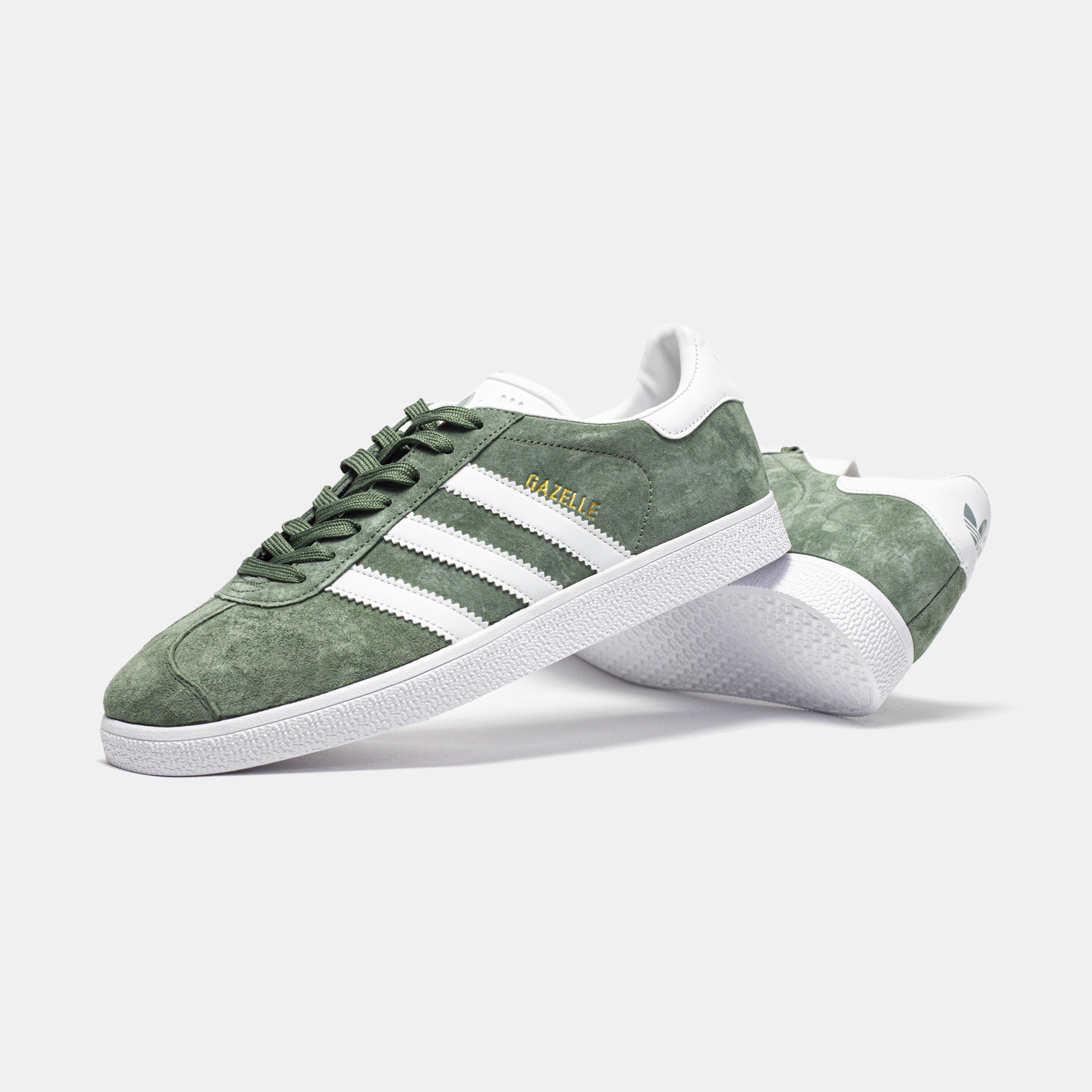 Adidas Gazelle Junior Dark Green White cro.ua