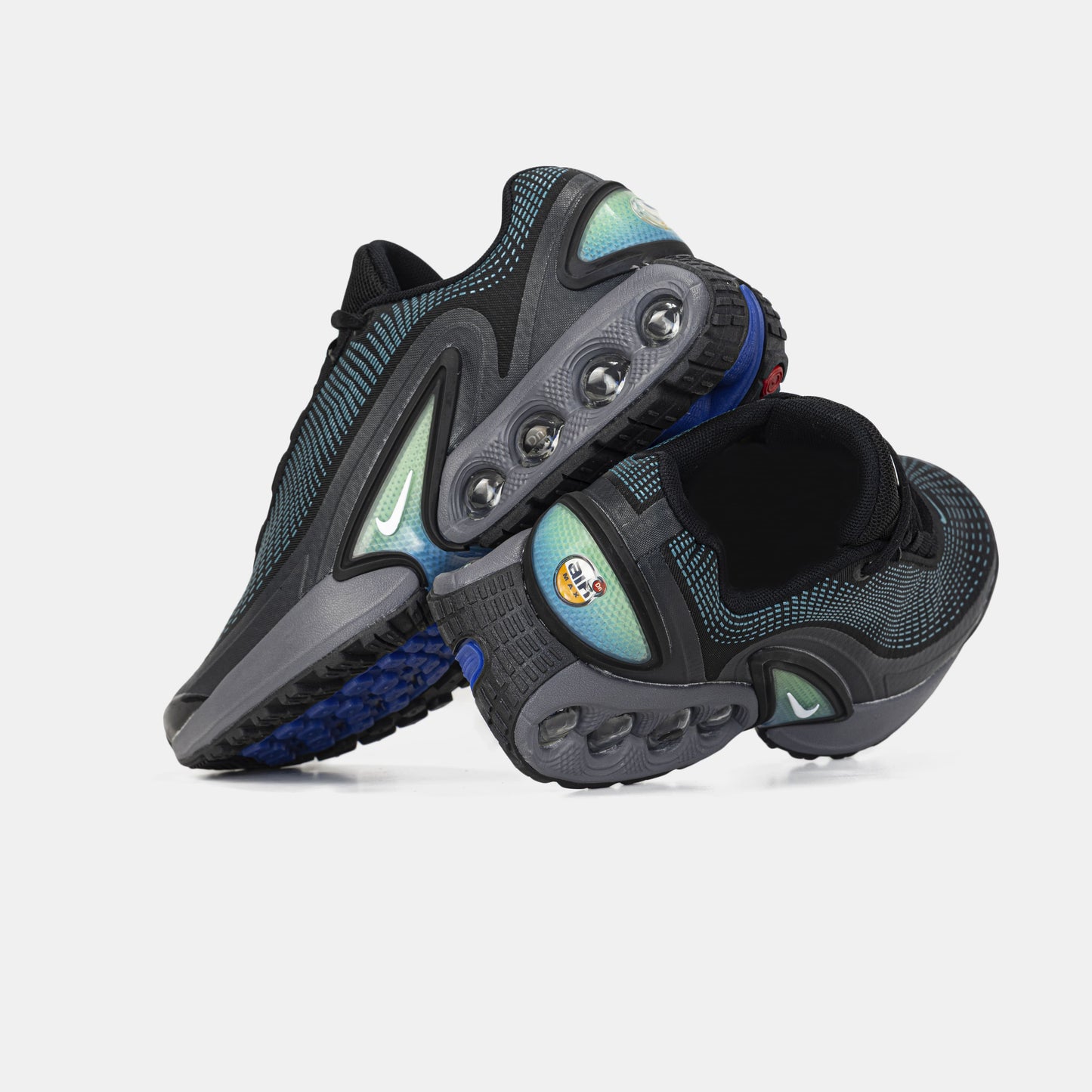 Nike Air Max DN Black White-Hyper Cobalt-Rage Green