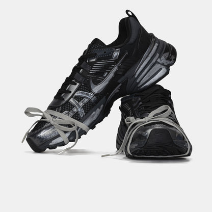 Nike Runntek V2K Black Silver Custom