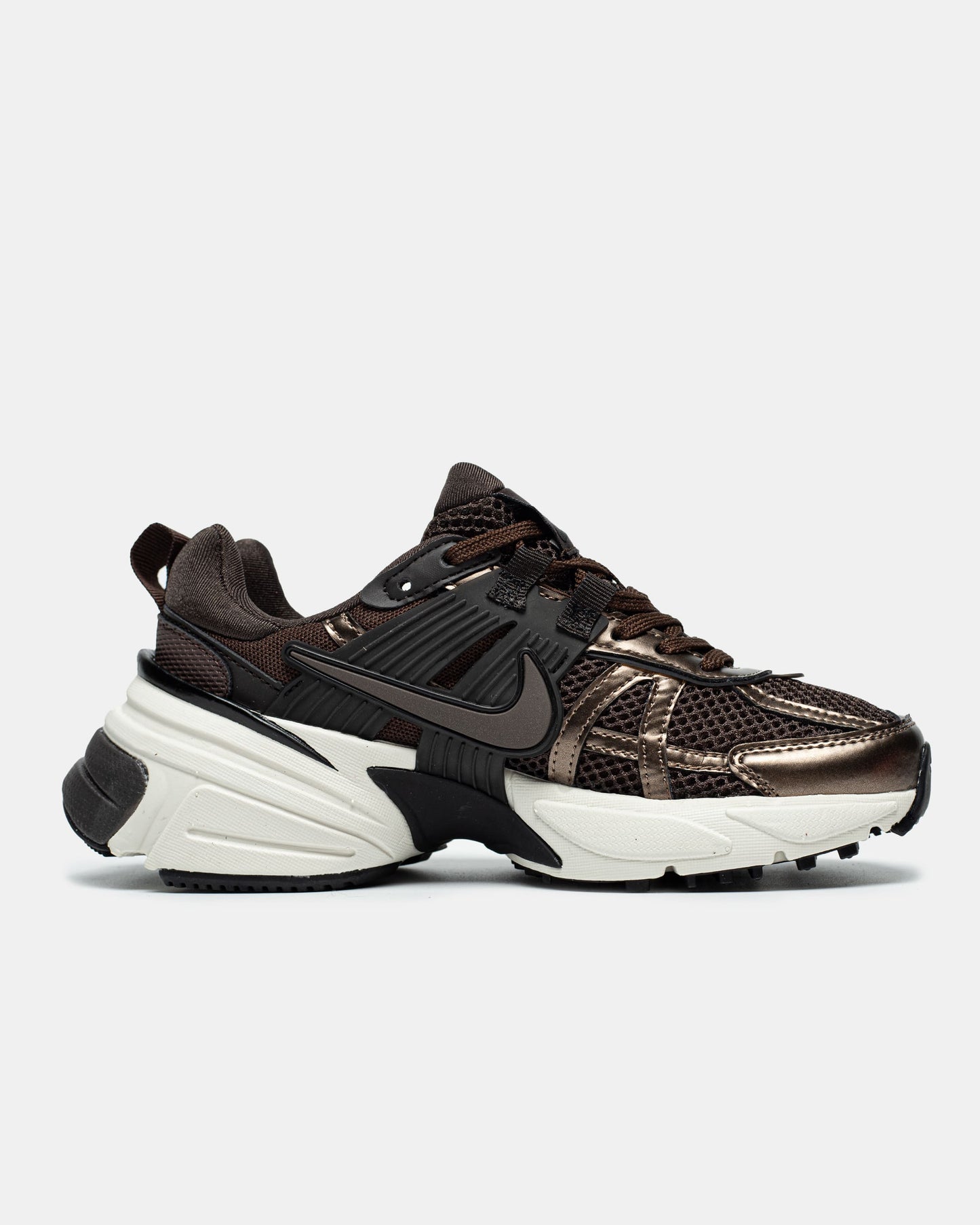 Nike V2K Run Mink Brown Ironstone Team Anthracite