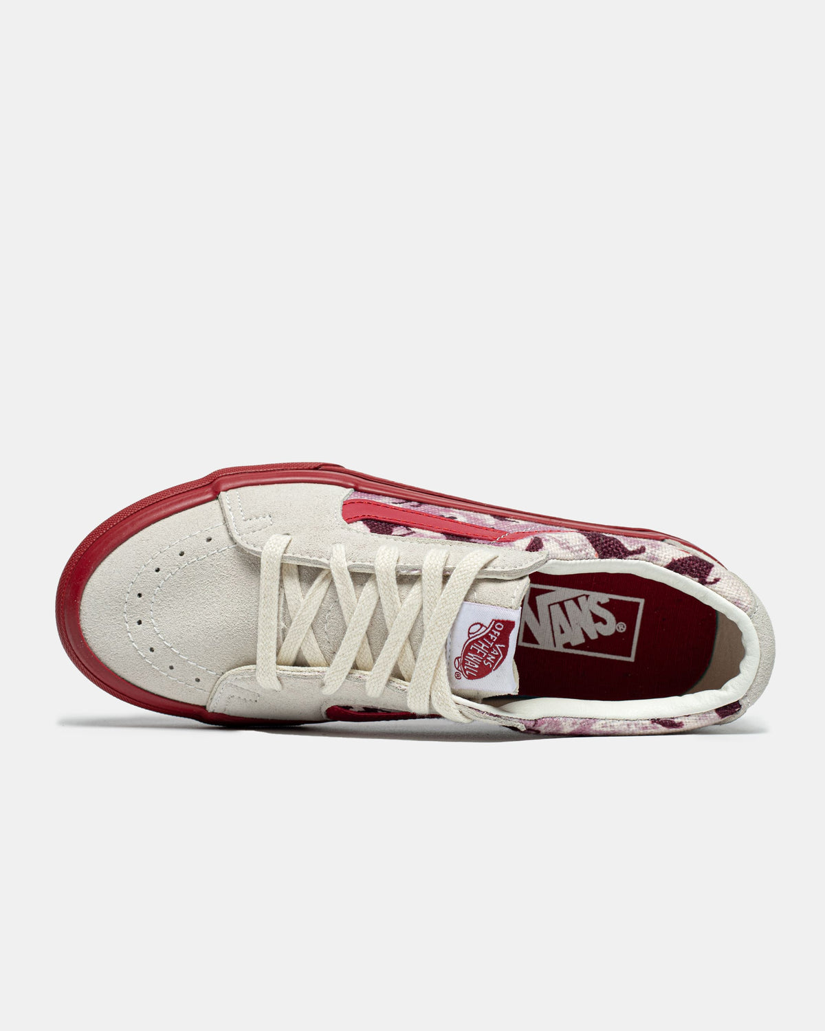 Vans SK8-Low Rice Baijiu Red Horse Print