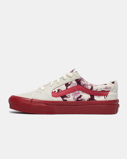 Vans SK8-Low Rice Baijiu Red Horse Print