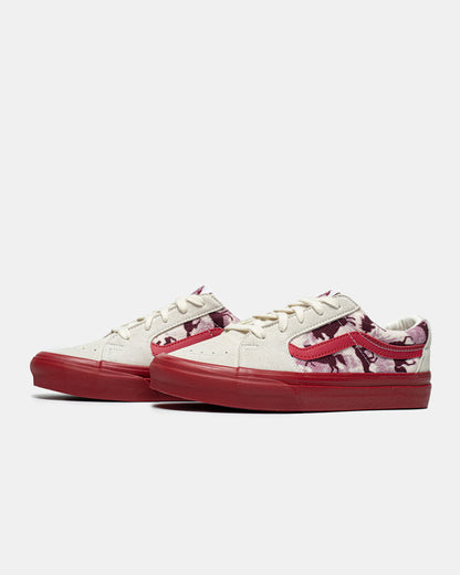 Vans SK8-Low Rice Baijiu Red Horse Print