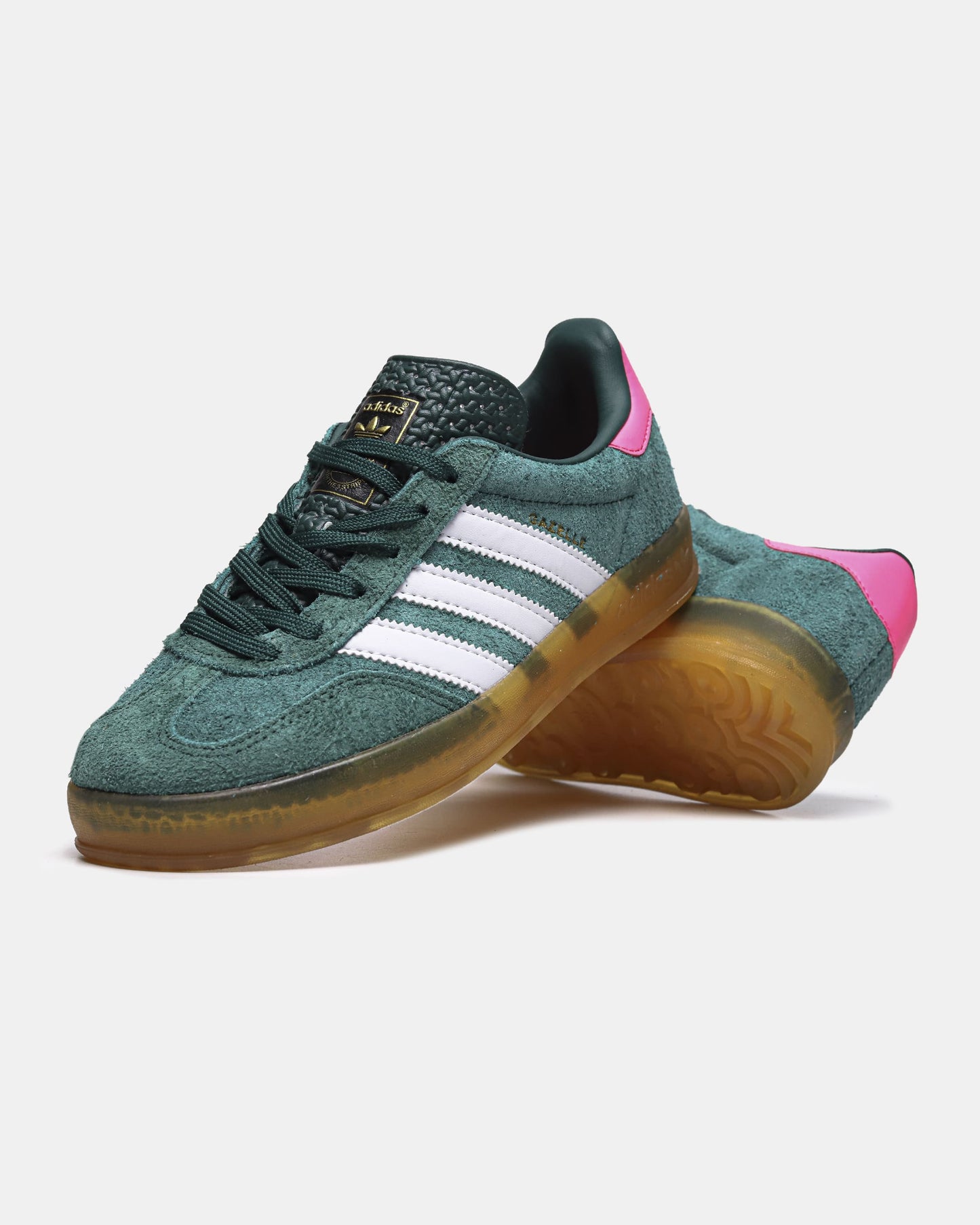 Adidas Gazelle Indoor Collegiate Green Pink