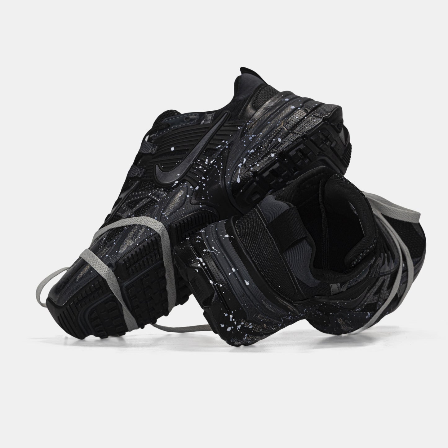 Nike Runntek V2K Black Silver Custom 2.0