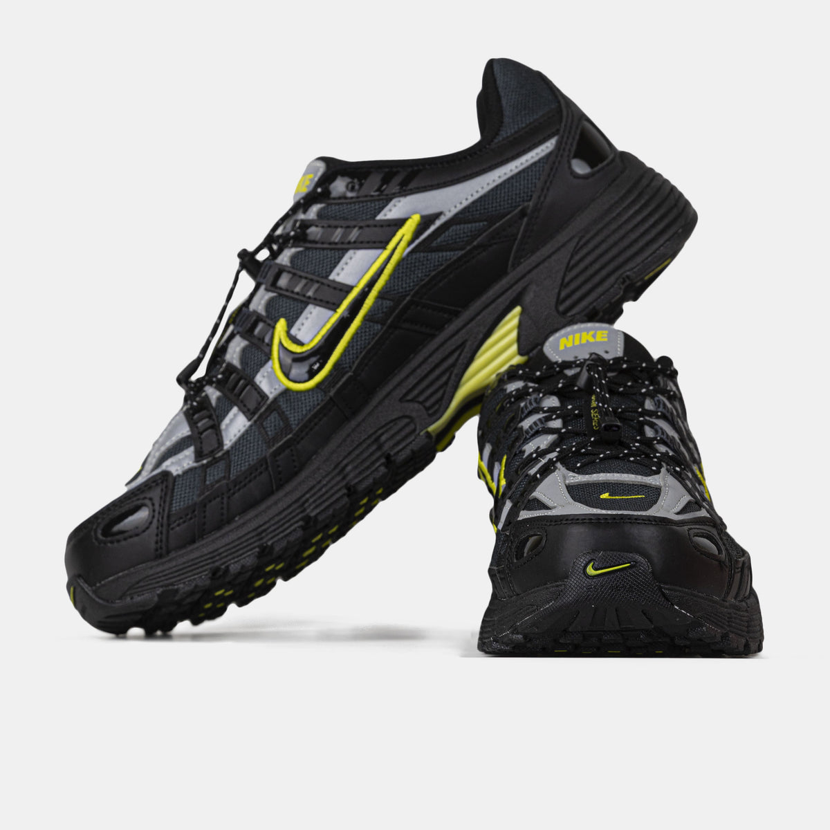 Nike P-6000 Black White Yelllow