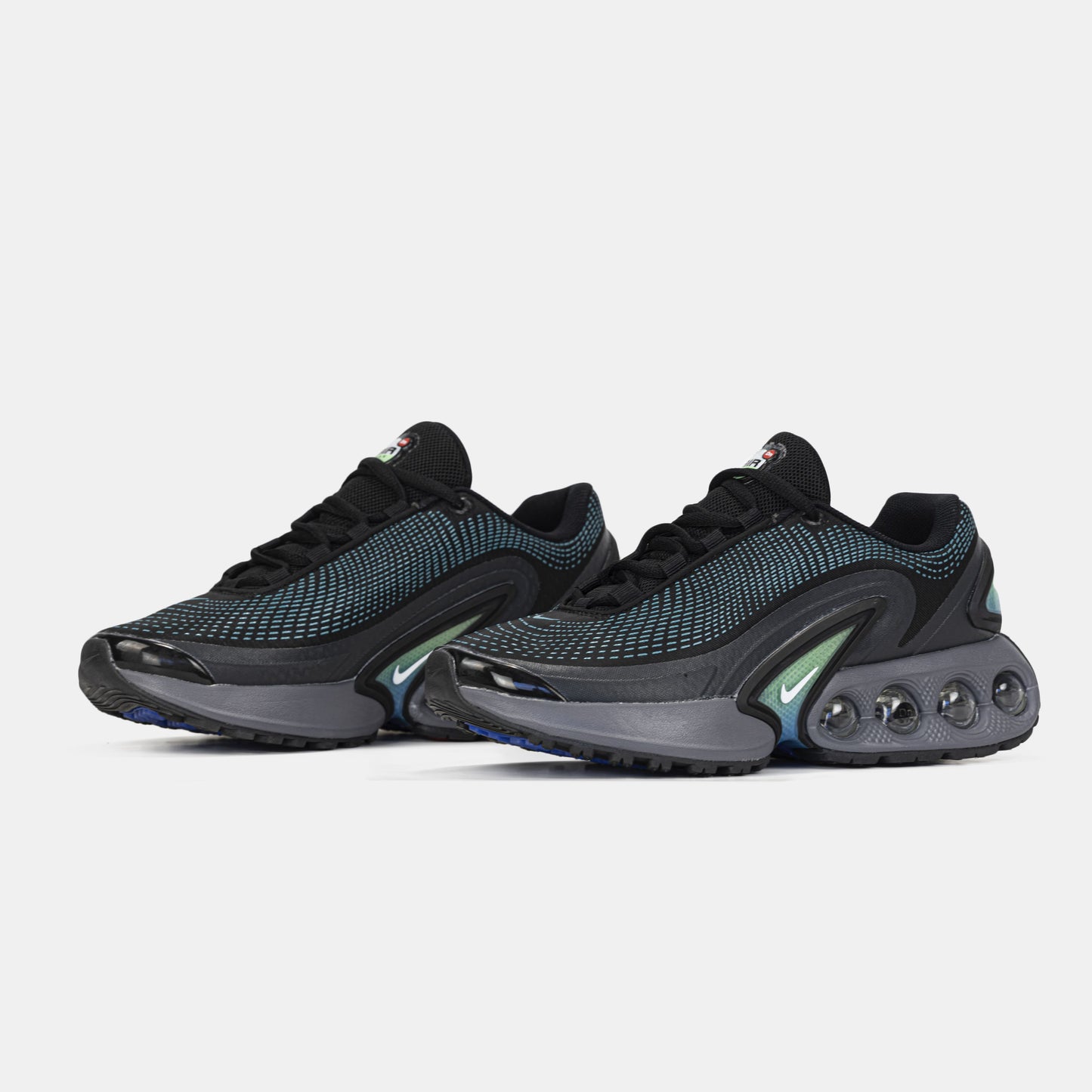 Nike Air Max DN Black White-Hyper Cobalt-Rage Green