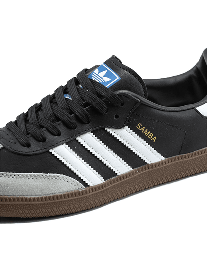 Adidas Samba Black White Grey