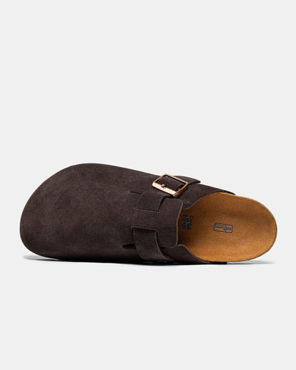 Birkenstock Boston Suede Mocha