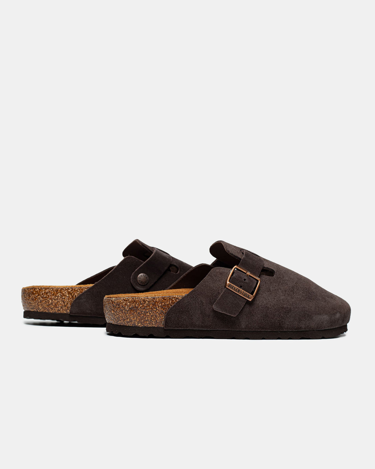 Birkenstock Boston Suede Mocha