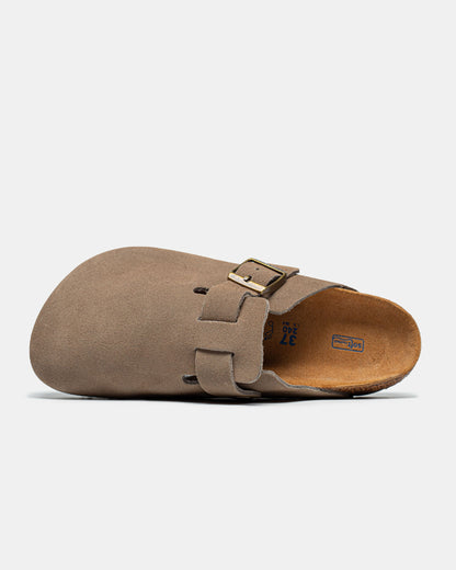 Birkenstock Boston Suede Taupe