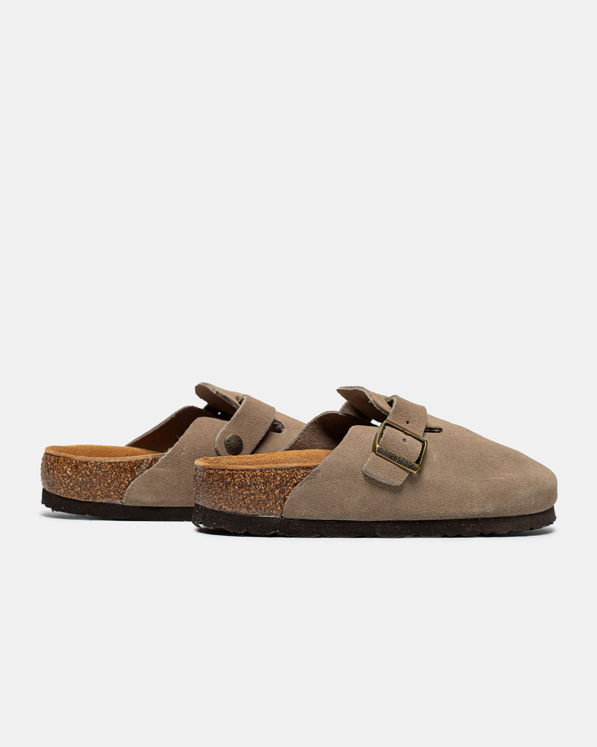 Birkenstock Boston Suede Taupe