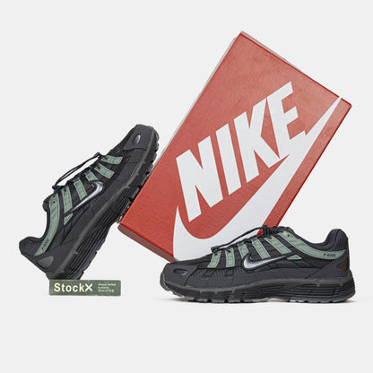 Nike P-6000 Anthracite Dark Smoke Grey Clay Green Iron Grey
