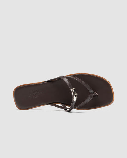 Hermes Miss Sandal Chocolate