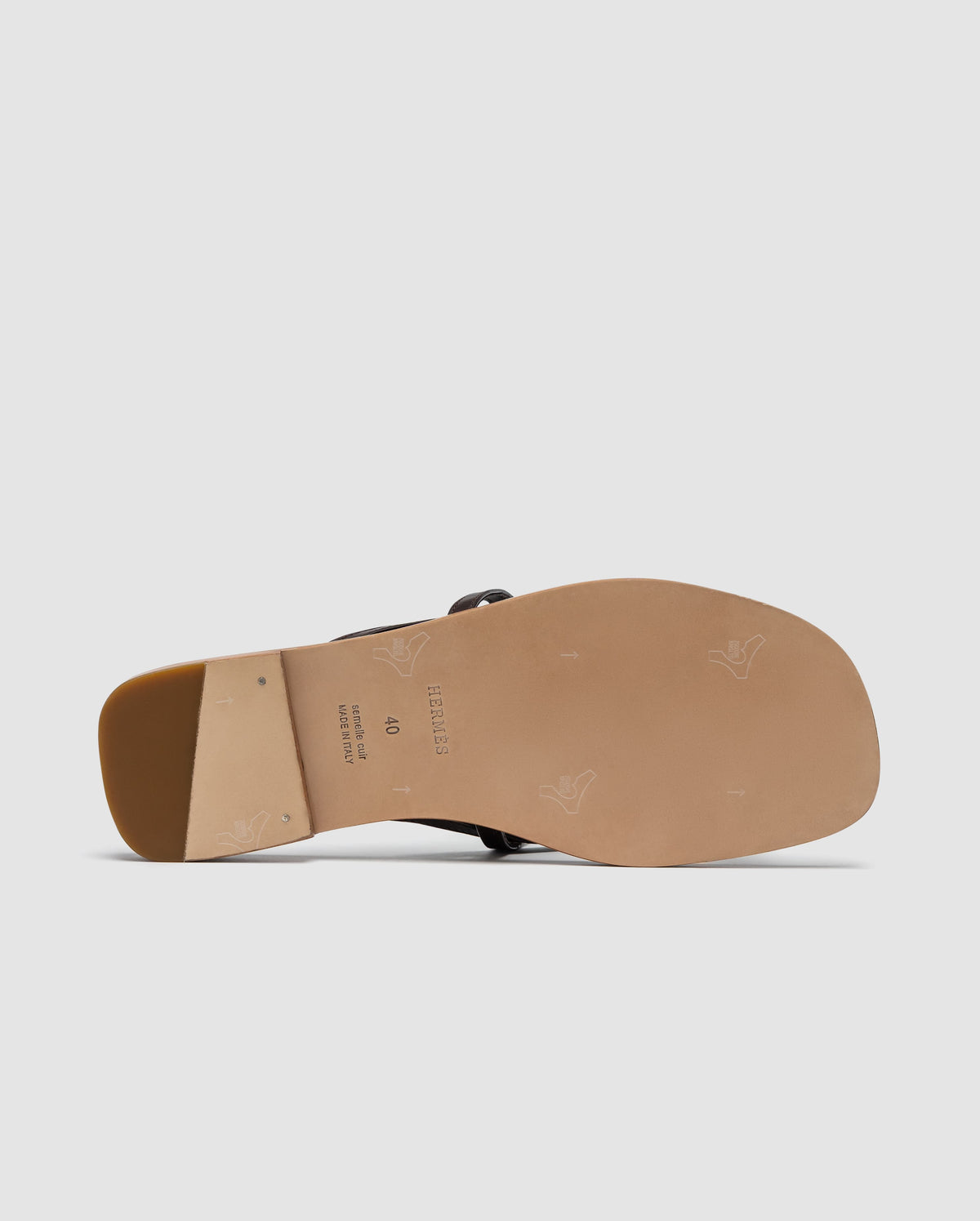 Hermes Miss Sandal Chocolate