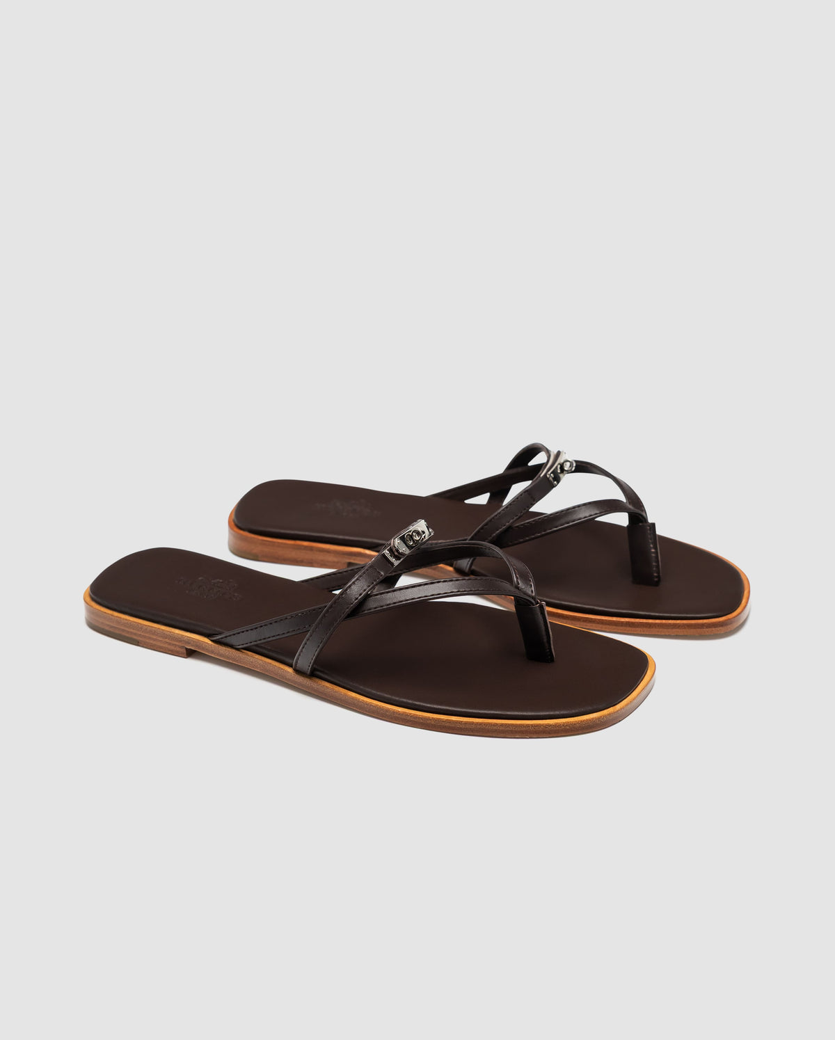 Hermes Miss Sandal Chocolate